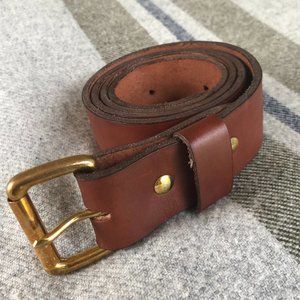 Red Clouds Collective Belt - Saddle Tan, Small